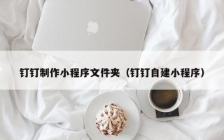 张掖钉钉制作小程序文件夹（钉钉自建小程序）