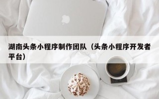 张掖湖南头条小程序制作团队（头条小程序开发者平台）